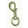 Baron 1/2 in. D X 3-1/2 in. L Polished Stainless Steel Round Swivel Eye Bolt Snap 138 lb 225S-1/2